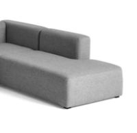 Billede af HAY Mags Corner Combination 2 L: 264,5 cm - Right End - Hallingdal 116/Black Stained Beech