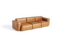 Billede af HAY Mags Soft 3 Seater Combination 1 L: 278,5 cm - Sense Cognac Leather