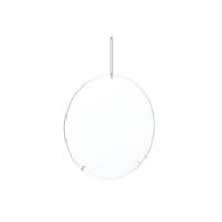 Billede af Moebe Wall Mirror Ø: 50 cm - Stainless Steel

