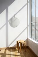 Billede af Moebe Wall Mirror Ø: 50 cm - Stainless Steel

