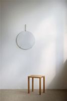Billede af Moebe Wall Mirror Ø: 50 cm - Stainless Steel

