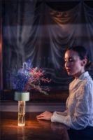 Billede af Foscarini Fleur Tavolo H: 24 cm - Verde Salvia