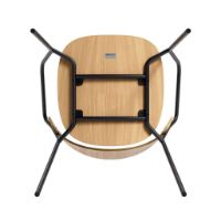 Billede af Eva Solo Dosina Spisebordsstol m. Armlæn SH: 46 - Olieret Eg