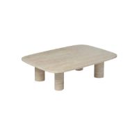 Billede af Blomus Volos Coffee Table L Rectangular 26x100 cm - Travertine