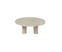 Billede af Blomus Volos Coffee Table L Round Ø: 75 cm - Travertine