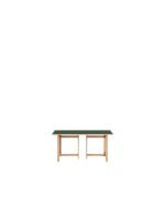 Billede af Moebe Rectangular Dining Table 160x90 cm - Green