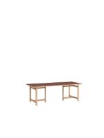 Billede af Moebe Rectangular Dining Table 220x90 cm - Burgundy