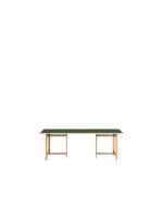 Billede af Moebe Rectangular Dining Table 220x90 cm - Green