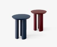 Billede af &Tradition Tung JA3 Sidebord H: 48 cm - Burgundy Red