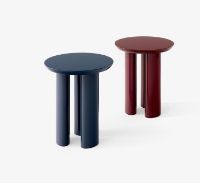 Billede af &Tradition Tung JA3 Sidebord H: 48 cm - Steel Blue