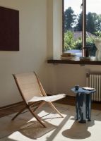 Billede af &Tradition Tung JA3 Sidebord H: 48 cm - Steel Blue