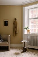 Billede af &Tradition Lato Coffee Table LN8 Ø: 40 cm - Black Steel/Emparador Marble