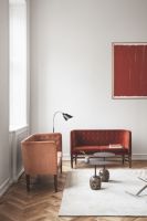 Billede af &Tradition Lato Coffee Table LN9 Ø: 50 cm - Black/Ovall