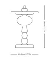 Billede af &Tradition MH1 Shuffle Table H: 69cm - Array