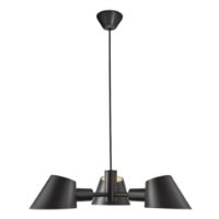 Billede af Design For The People Stay 3-Spot Pendel - Sort OUTLET