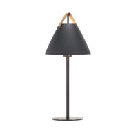 Billede af Design For The People Strap Bordlampe Ø: 25 cm - Sort OUTLET