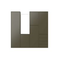 Billede af Montana Wardrobe System 01 186,3x190 cm - Oregano