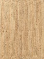 Billede af Ferm Living Eternal Oval Jute Rug Large 230x340 cm - Natural