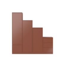 Billede af Montana Wardrobe System 02 186,3x190 cm - Hazelnut