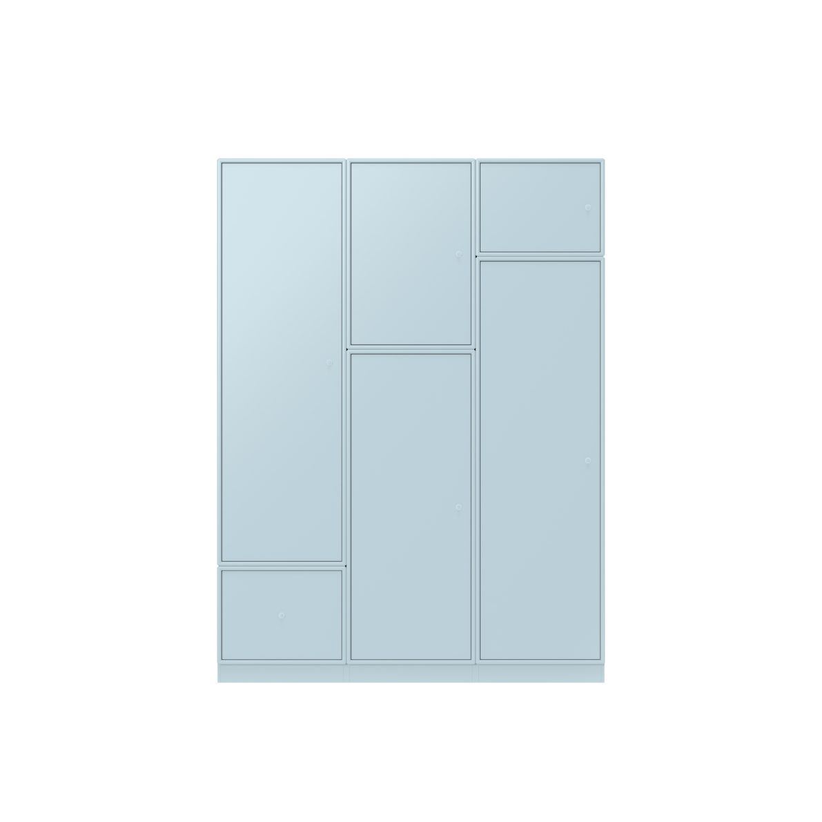 Billede af Montana Wardrobe System 04 186,3x142,8 cm - Flint