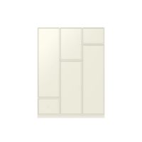 Billede af Montana Wardrobe System 04 186,3x142,8 cm - Vanilla
