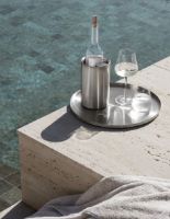 Billede af Blomus Peasy Tray Small Ø: 30 cm - Stainless Steel