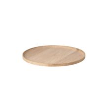 Billede af Blomus Oku Tray Medium Ø: 27,5 cm - Oak