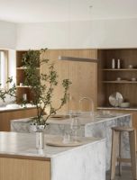 Billede af Blomus Oku Tray Medium Ø: 27,5 cm - Oak