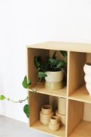 Billede af Ro Collection Two Tone Planter Large Ø: 20 cm - Artichoke Green