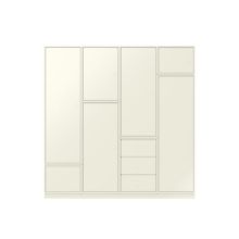 Billede af Montana Wardrobe System 03 186,3x190 cm - Vanilla
