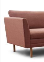 Billede af Mogens Hansen MH 2301 3-personers Sofa (2-delt) L 222 cm - Focus Royal Grabriel Tekstil/Eg