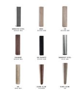 Billede af Mogens Hansen MH 2301 3-personers Sofa (2-delt) L 222 cm - Gefion Semianilin Læder/Cognac nr. 15/Sæbebehandlet Eg