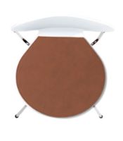 Billede af Bent Hansen Hynde til Arne Jacobsens 3107 7'er Stol H: 8 mm - Basic Leather Cognac