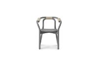 Billede af Normann Copenhagen Knot Chair H: 72 cm - Grey/Nature