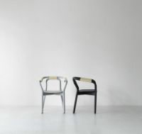 Billede af Normann Copenhagen Knot Chair H: 72 cm - Grey/Nature