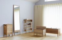 Billede af Form & Refine A Line Mirror 52x195 cm - Oiled Oak