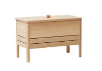 Billede af Form & Refine A Line Storage Bench 68 B: 68 cm - White Oiled Oak