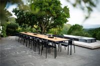 Billede af HOUE Avanti Dining Table 222x98 cm - Black/Thermo Ash