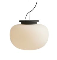 Billede af Frandsen Supernate Pendant Ø: 38 cm - Opal White/Black