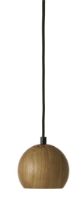 Billede af Frandsen Ball Wood Pendant Ø: 12 cm  - Oak