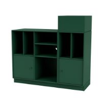 Billede af Montana QS Selection Spin III Reol Til Vinyler Med Sokkel 105x96,6x38 cm - 136 Pine