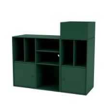 Billede af Montana QS Selection Spin III Reol Til Vinyler Med Ophængsbeslag 105x89,6x38 cm - 136 Pine