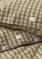 Billede af Juna Bæk&Bølge Sengetøj inkl. Pudebetræk 140x200 cm - Grøn/Soft Pink