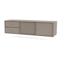 Billede af Montana QS Selection Octave VI Tv-Bord Med Ophængsbeslag 35,4x138x38 cm - 141 Truffle