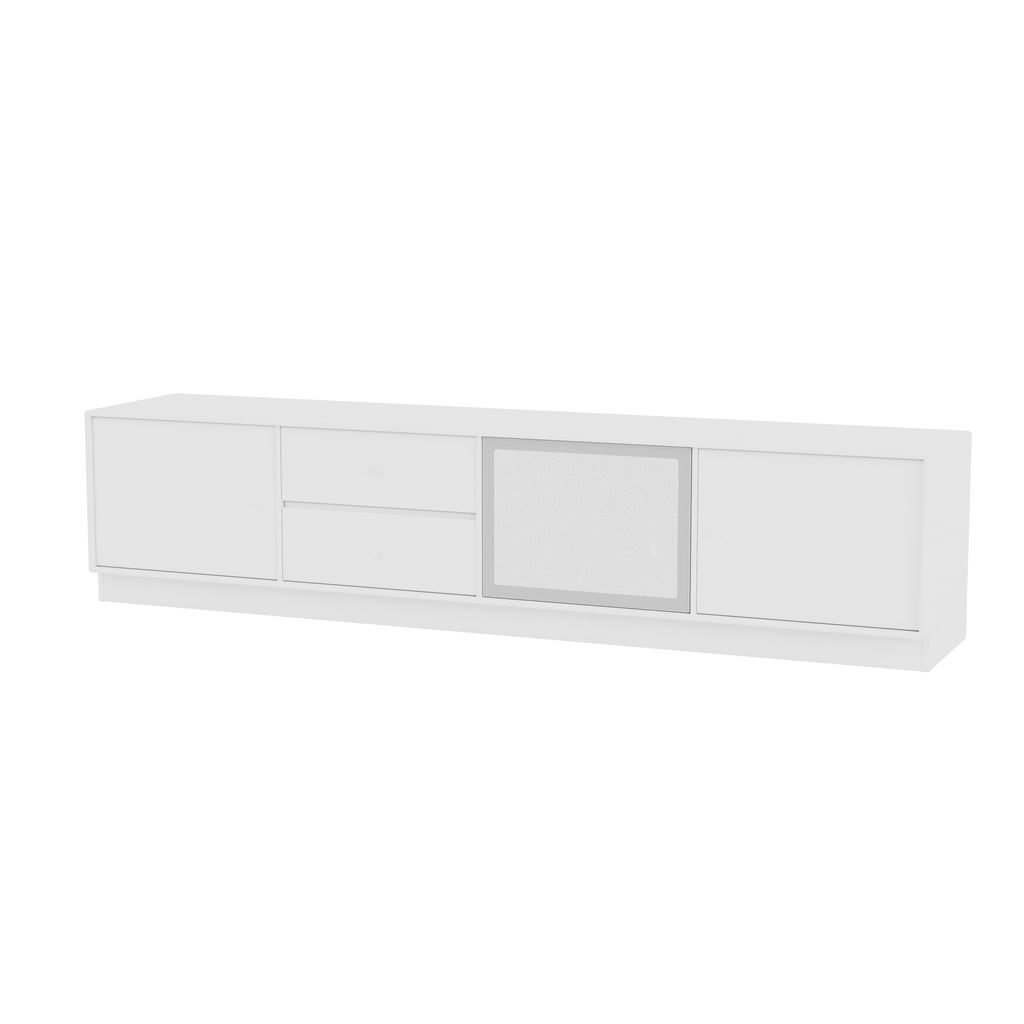 Billede af Montana QS Selection Octave VIII Tv-Bord Med Sokkel 42,4x183,6x38 cm - 101 New White