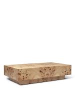 Billede af Ferm Living Burl Coffee Table Small H: 30 cm - Natural/Burl Veneer