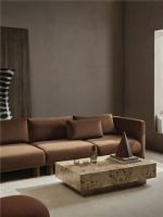 Billede af Ferm Living Burl Coffee Table Small H: 30 cm - Natural/Burl Veneer