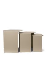 Billede af Ferm Living Shard Cluster Tables Set of 3 - Cashmere