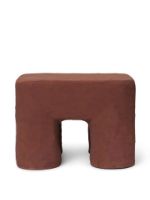 Billede af Ferm Living Podo Stool H: 25 cm - Red Brown