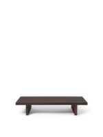 Billede af Ferm Living Kona Low Table 14x78 cm - Dark Stained Oak